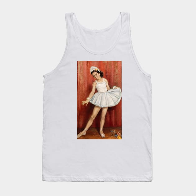 Ballerina by Leon Francois Comerre Tank Top by Classic Art Stall